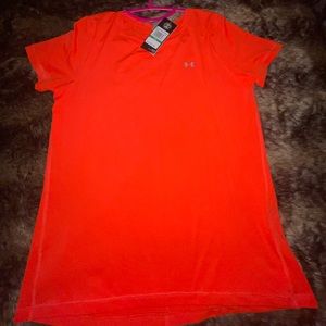 Under armour orange t-shirt